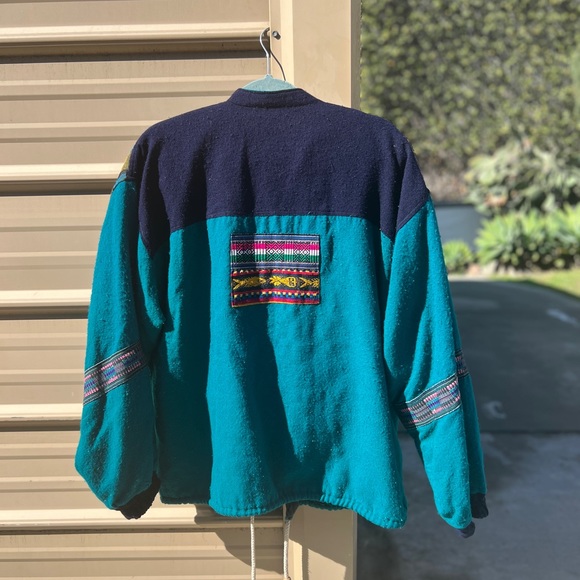 Guatemalan patchwork jacket - Picture 2 of 2